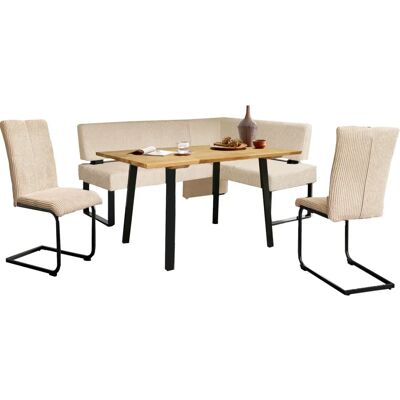 HOME AFFAIRE Oliver Eckbankgruppe Blau - Sitzmöbel-Set HOME AFFAIRE Oliver Eckbankgruppe Blau - Sitzmöbel-Set