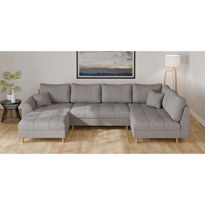 HOME AFFAIRE U-Form Sofa mit Kissen - Wohnzimmermöbel HOME AFFAIRE U-Form Sofa mit Kissen - Wohnzimmermöbel