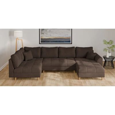HOME AFFAIRE CHARRE U-Form U-Form-Sofa - Weiche Struktur HOME AFFAIRE CHARRE U-Form U-Form-Sofa - Weiche Struktur