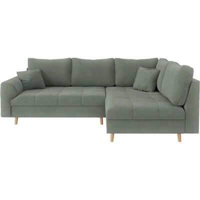 HOME AFFAIRE CHARRE L-Form Sofa - Bouclé, 3 Kissen HOME AFFAIRE CHARRE L-Form Sofa - Bouclé, 3 Kissen