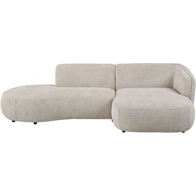Andasu Ostrup Beige Modernes Sofa - Recamiere, Bouclé, Skandinavisches Design Andasu Ostrup Beige Modernes Sofa - Recamiere, Bouclé, Skandinavisches Design