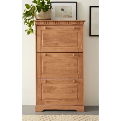 HOME AFFAIRE Lisa Beigefarbener Schuhschrank - Schuhschrank HOME AFFAIRE Lisa Beigefarbener Schuhschrank - Schuhschrank
