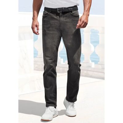 John Devin Gerade-fit Schwarze Jeans - Jeans John Devin Gerade-fit Schwarze Jeans - Jeans