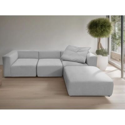 andasu Nordics Modular Graues Sofa - Sofa andasu Nordics Modular Graues Sofa - Sofa