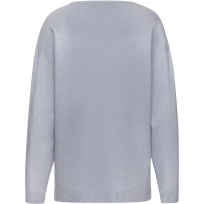 ELBSAND Pullover - Viskose, Polyester, Blau, Lässig - Sweater ELBSAND Pullover - Viskose, Polyester, Blau, Lässig - Sweater