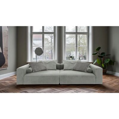 INOSIGN Suyana Hellgraues Stoffsofa - Zwei-Sitzer INOSIGN Suyana Hellgraues Stoffsofa - Zwei-Sitzer