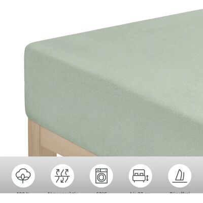 My Home Blackberry Jersey Spannbettlaken - Fitted Sheet My Home Blackberry Jersey Spannbettlaken - Fitted Sheet