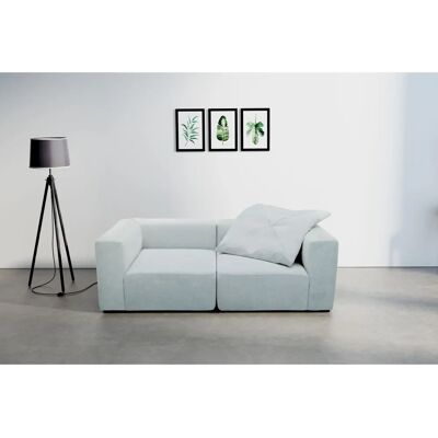 andasu202fNordic Interior Utvik 2-Sitzer Blau - Sofa andasu202fNordic Interior Utvik 2-Sitzer Blau - Sofa