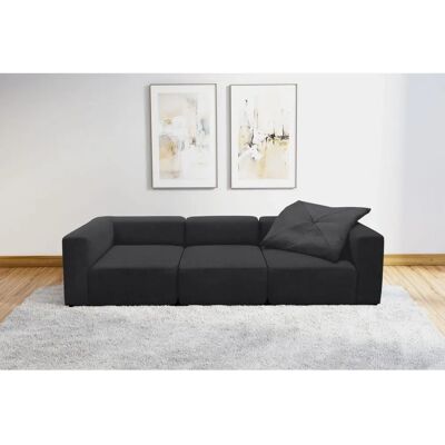Andasu202fNordic Utvik 3-Sitzer Sofa - Weicher Skandinavischer Stil Andasu202fNordic Utvik 3-Sitzer Sofa - Weicher Skandinavischer Stil