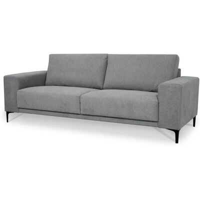 Places of Style Xander 3-Sitzer Dunkelgraues Chenille-Sofa Places of Style Xander 3-Sitzer Dunkelgraues Chenille-Sofa