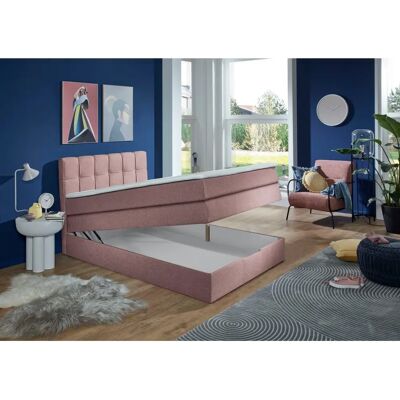 INOSIGN Fornoli Komplett Pink Boxspringbett mit Stauraum INOSIGN Fornoli Komplett Pink Boxspringbett mit Stauraum