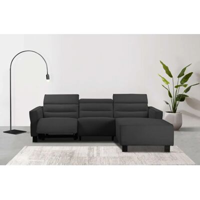 Places of Style Carpari L-Form Sofa - Webstoff, 263cm, anthrazit Places of Style Carpari L-Form Sofa - Webstoff, 263cm, anthrazit
