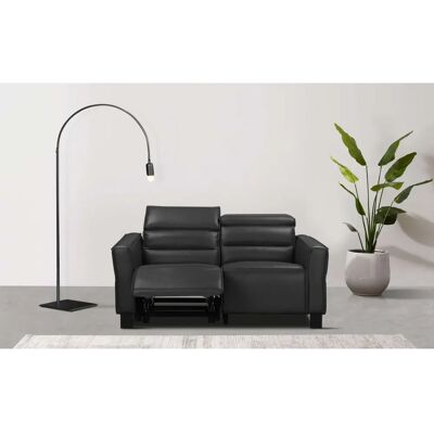 Places of Style Carpari 162cm Sofa - Manuell/Elek. Relaxfunktion - Schwarz Places of Style Carpari 162cm Sofa - Manuell/Elek. Relaxfunktion - Schwarz