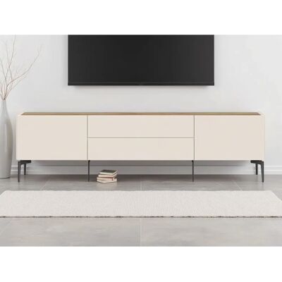 PLACES OF STYLE Sky45 Beiges TV-Board - TV-Board PLACES OF STYLE Sky45 Beiges TV-Board - TV-Board