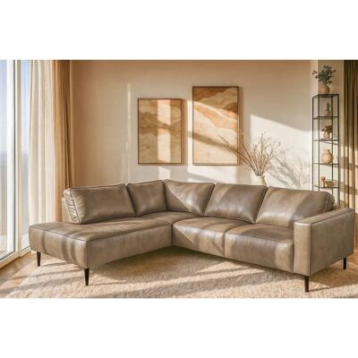 Places of Style Fumone Lederoptik oder Soft-Touch Chenille Ecksofa - Sofas Places of Style Fumone Lederoptik oder Soft-Touch Chenille Ecksofa - Sofas