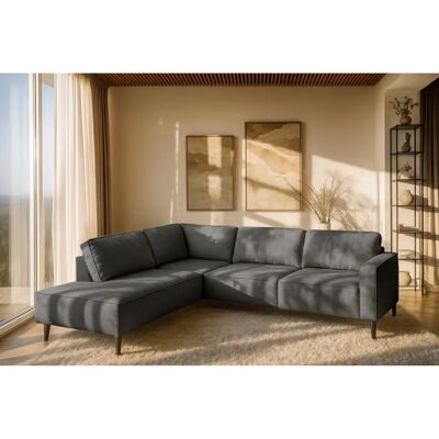 Places of Style Fumone Lederoptik oder Soft-Touch Chenille Ecksofa - Sofa Places of Style Fumone Lederoptik oder Soft-Touch Chenille Ecksofa - Sofa