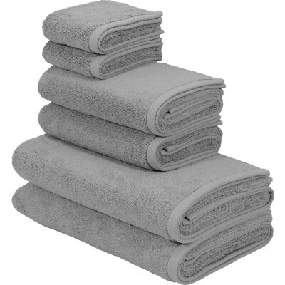 BRUNO BANANI Lana Baumwolle 600g/m² 6-teiliges Handtuch-Set - Badezimmer Zubehör BRUNO BANANI Lana Baumwolle 600g/m² 6-teiliges Handtuch-Set - Badezimmer Zubehör