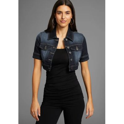 ARIZONA Damen Kurzarm Jeansjacke - Jacke ARIZONA Damen Kurzarm Jeansjacke - Jacke