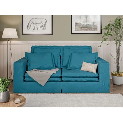 Home Affaire ALISSAS BIS Türkis 3-Sitzer Sofa - Sofa Home Affaire ALISSAS BIS Türkis 3-Sitzer Sofa - Sofa