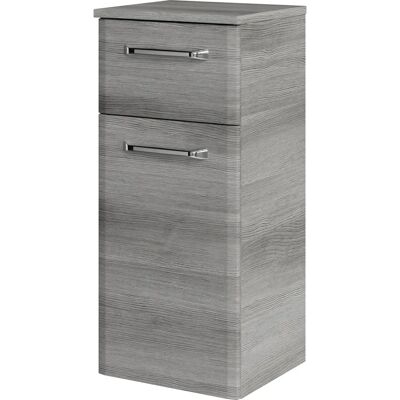 SAPHIR Quickset Badezimmerschrank - 1 Tür, Glasboden, 72cm hoch SAPHIR Quickset Badezimmerschrank - 1 Tür, Glasboden, 72cm hoch