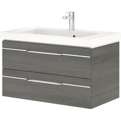SAPHIR Balto Sprint Badezimmermöbel-Set - Mineralmarmor Waschplatz, 92 cm SAPHIR Balto Sprint Badezimmermöbel-Set - Mineralmarmor Waschplatz, 92 cm