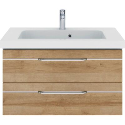 SAPHIR Balto Sprint Badezimmermöbel-Set - Mineralmarmor Waschtisch, Wandmontage, 92cm SAPHIR Balto Sprint Badezimmermöbel-Set - Mineralmarmor Waschtisch, Wandmontage, 92cm
