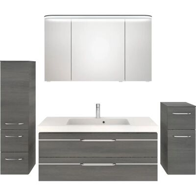 SAPHIR Balto Sprint - 4-teilig Badezimmer-Set mit Mineralmarmor-Waschtisch SAPHIR Balto Sprint - 4-teilig Badezimmer-Set mit Mineralmarmor-Waschtisch