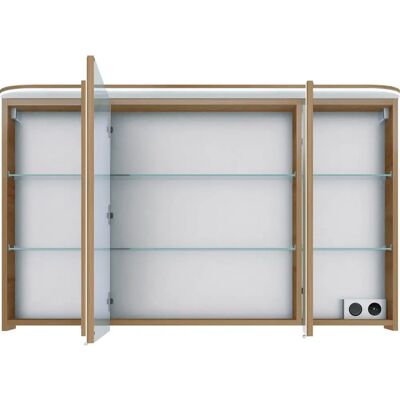 SAPHIR Balto Sprint Badspiegelschrank - 3 Türen, LED-Licht, Made in Germany SAPHIR Balto Sprint Badspiegelschrank - 3 Türen, LED-Licht, Made in Germany