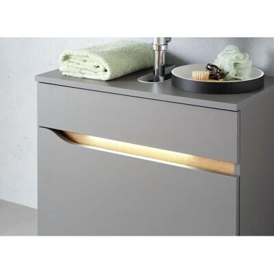 SAPHIR Quickset 357 Wandhängeschrank - grau, 60 cm SAPHIR Quickset 357 Wandhängeschrank - grau, 60 cm