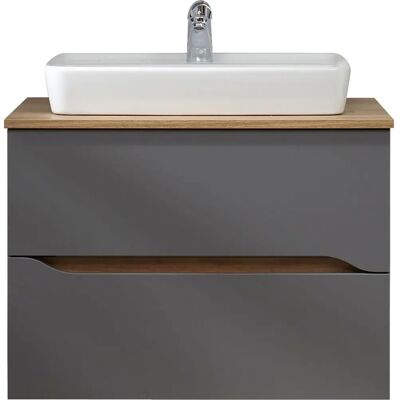 SAPHIR Quickset 357 Wandmontierter Keramik-Waschtisch - Waschtisch SAPHIR Quickset 357 Wandmontierter Keramik-Waschtisch - Waschtisch