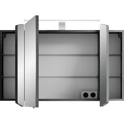 SAPHIR Cassca Sprint Badezimmerschrank mit 3 Spiegeltüren SAPHIR Cassca Sprint Badezimmerschrank mit 3 Spiegeltüren