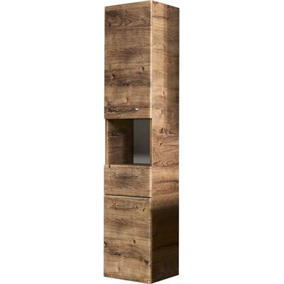 SAPHIR Quickset Eiche Ribbeck Bad-Hochschrank - Hochschrank SAPHIR Quickset Eiche Ribbeck Bad-Hochschrank - Hochschrank