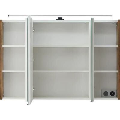 SAPHIR Quickset Badschrank - Spiegeltüren, LED, 105cm SAPHIR Quickset Badschrank - Spiegeltüren, LED, 105cm