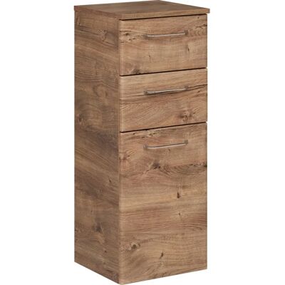 SAPHIR Quickset Badschrank - Eiche Ribbeck - 35cm Breit - 90,5cm Hoch - 33cm Tief - Bad-Unterschrank SAPHIR Quickset Badschrank - Eiche Ribbeck - 35cm Breit - 90,5cm Hoch - 33cm Tief - Bad-Unterschrank