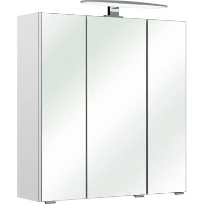SAPHIR Quickset 953 Badspiegelschrank - 3 Spiegeltüren, 6 Einlegeböden SAPHIR Quickset 953 Badspiegelschrank - 3 Spiegeltüren, 6 Einlegeböden