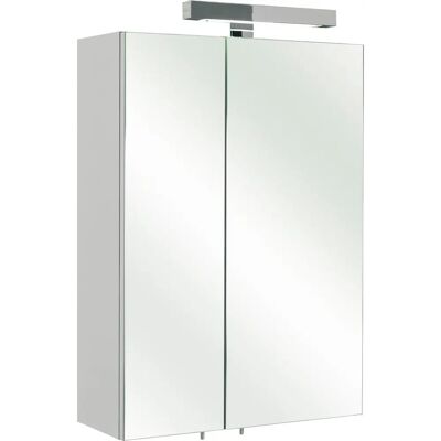 SAPHIR Quickset 311 Badschrank - 2 Spiegeltüren, 2 Einlegeböden, LED SAPHIR Quickset 311 Badschrank - 2 Spiegeltüren, 2 Einlegeböden, LED