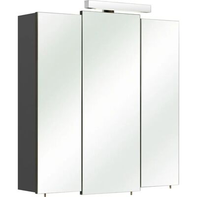 SAPHIR Quickset 311 Badschrank - 3 Spiegeltüren, 6 Einlegeböden, LED-Beleuchtung SAPHIR Quickset 311 Badschrank - 3 Spiegeltüren, 6 Einlegeböden, LED-Beleuchtung