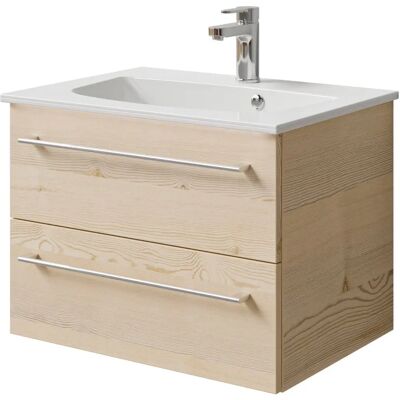 SAPHIR Serie 6025 Mineralmarmor-Waschtisch mit Unterschrank - Waschtisch SAPHIR Serie 6025 Mineralmarmor-Waschtisch mit Unterschrank - Waschtisch