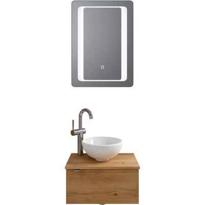 SAPHIR Serie 6915 Badmöbel-Set - Rechts, Braun SAPHIR Serie 6915 Badmöbel-Set - Rechts, Braun