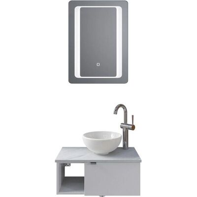 SAPHIR Serie 6915 Badmöbel-Set - Weiß Hochglanz SAPHIR Serie 6915 Badmöbel-Set - Weiß Hochglanz