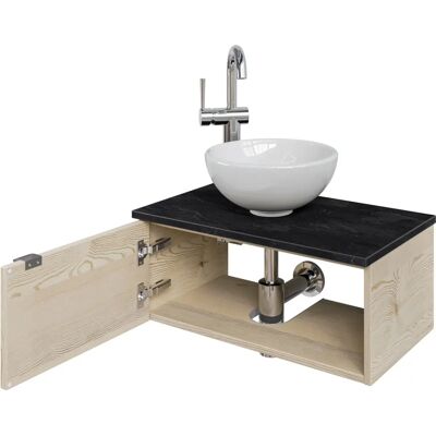 SAPHIR Serie 6915 Waschschale mit Unterschrank - Beige SAPHIR Serie 6915 Waschschale mit Unterschrank - Beige