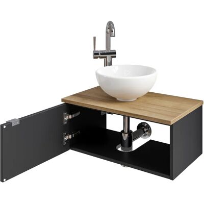 SAPHIR Wandwaschbecken mit Unterschrank - Serie 6915 SAPHIR Wandwaschbecken mit Unterschrank - Serie 6915