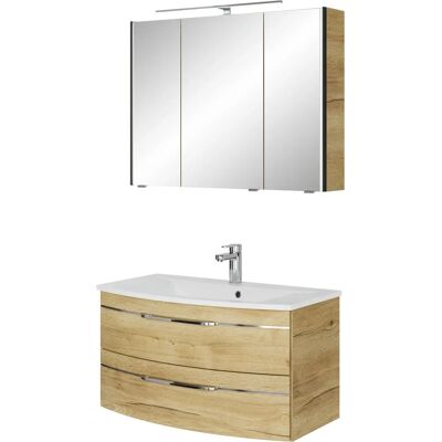 SAPHIR Serie 7045 Badezimmermöbel-Set - Mineralmarmor-Waschtisch SAPHIR Serie 7045 Badezimmermöbel-Set - Mineralmarmor-Waschtisch