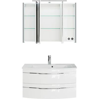 SAPHIR Serie 7045 2-teilig Mineralmarmor Badezimmer-Set SAPHIR Serie 7045 2-teilig Mineralmarmor Badezimmer-Set