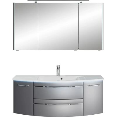 SAPHIR 7045 Badezimmermöbel-Set - Mineralmarmor-Waschtisch & LED-Spiegelschrank SAPHIR 7045 Badezimmermöbel-Set - Mineralmarmor-Waschtisch & LED-Spiegelschrank