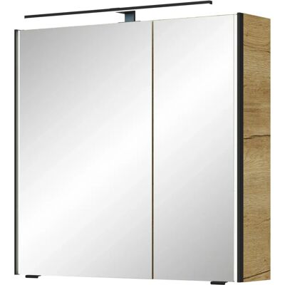 SAPHIR Modell 7045 Badezimmer-Spiegelschrank - LED-Beleuchtung, 2 Türen SAPHIR Modell 7045 Badezimmer-Spiegelschrank - LED-Beleuchtung, 2 Türen