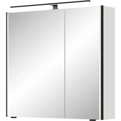 SAPHIR 7045 Badezimmer-Spiegelschrank - LED-Beleuchtung, 2 Türen, Made in Germany SAPHIR 7045 Badezimmer-Spiegelschrank - LED-Beleuchtung, 2 Türen, Made in Germany