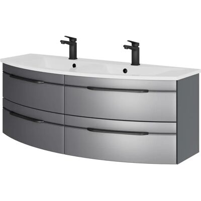 SAPHIR 7045 Waschtisch - Mineralmarmor, 131cm SAPHIR 7045 Waschtisch - Mineralmarmor, 131cm