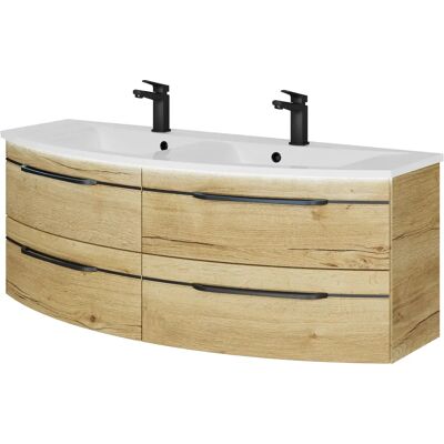 SAPHIR Modell 7045 Mineralmarmor-Waschtisch und Unterschrank - Waschtisch und Unterschrank SAPHIR Modell 7045 Mineralmarmor-Waschtisch und Unterschrank - Waschtisch und Unterschrank