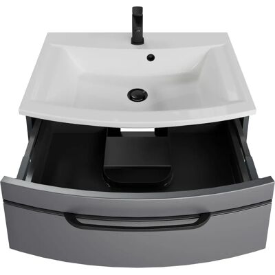 SAPHIR Modell 7045 Mineralmarmor Waschtisch - Waschtisch und Unterschrank SAPHIR Modell 7045 Mineralmarmor Waschtisch - Waschtisch und Unterschrank